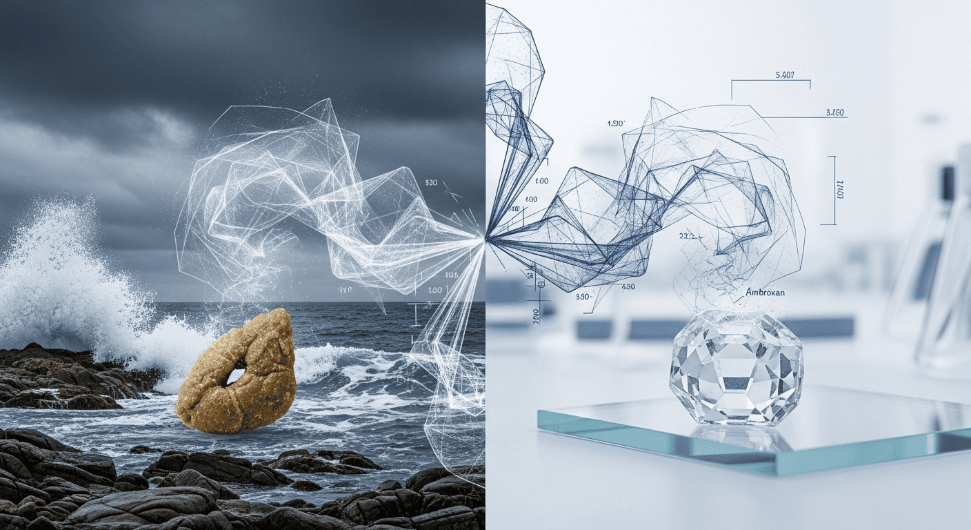 Ambergris vs. Ambroxan